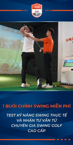 Ưu đãi chỉnh swing miễn phí ở học viện golf GGA từ Topgolfbiz