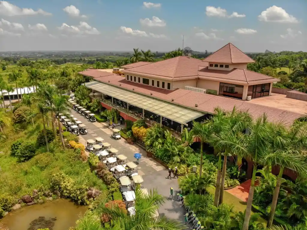 Tòa Clubhouse mang phong cách Pháp