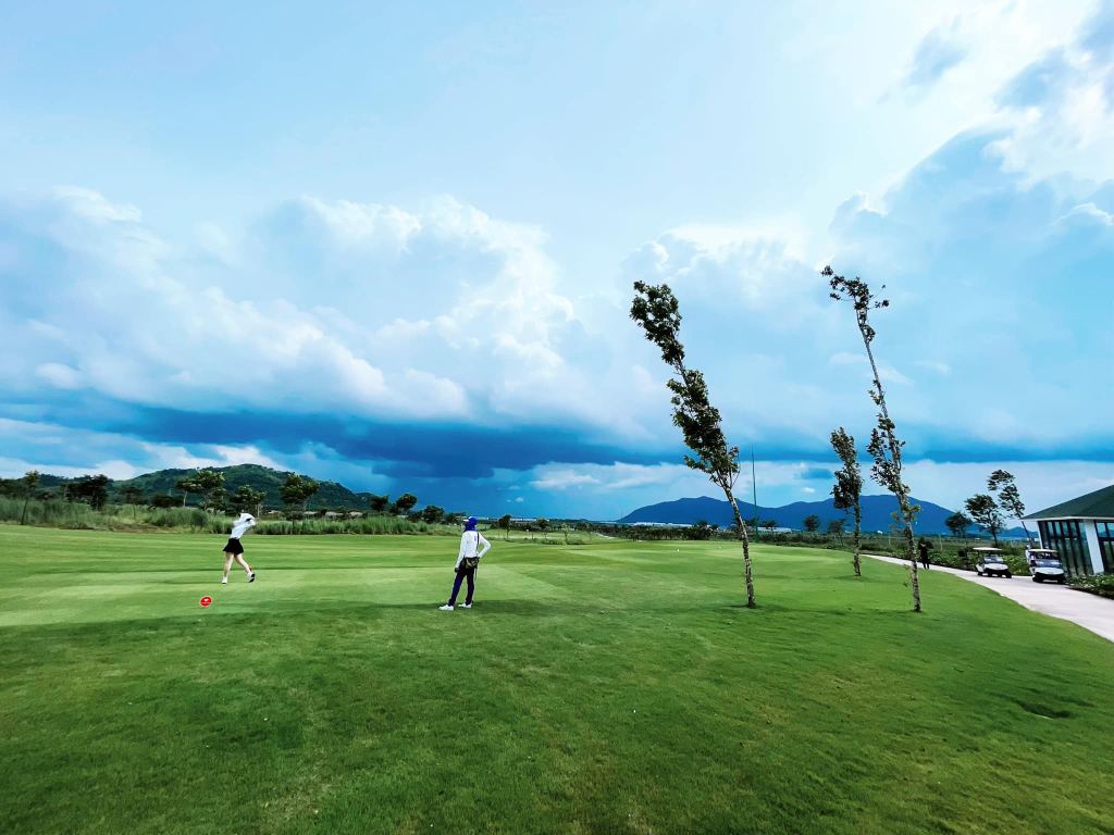 Cảnh quan sân golf Châu Đức