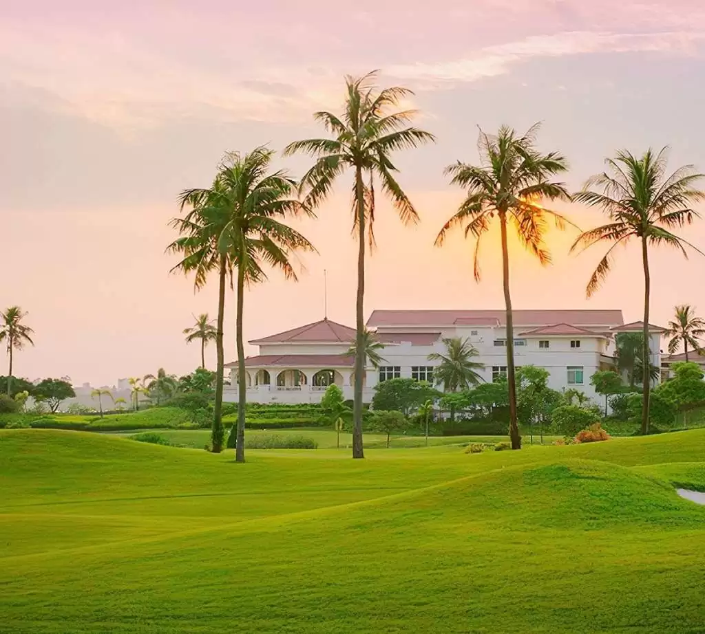 Sân golf Sông Giá được đánh giá là một trong những sân golf có độ khó cao 