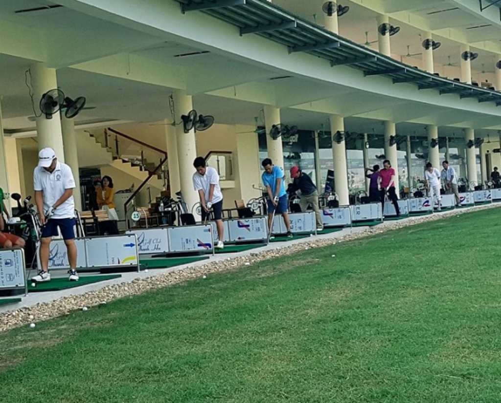 Thiết kế sân tập Phương Đông golf đầy đủ tiện nghi