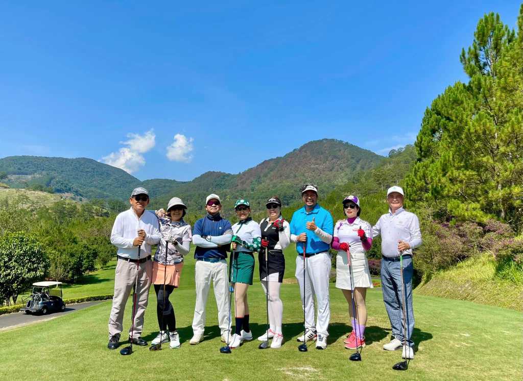 Nhiều golfer chọn Sân golf Sacom Tuyền Lâm là điểm đến
