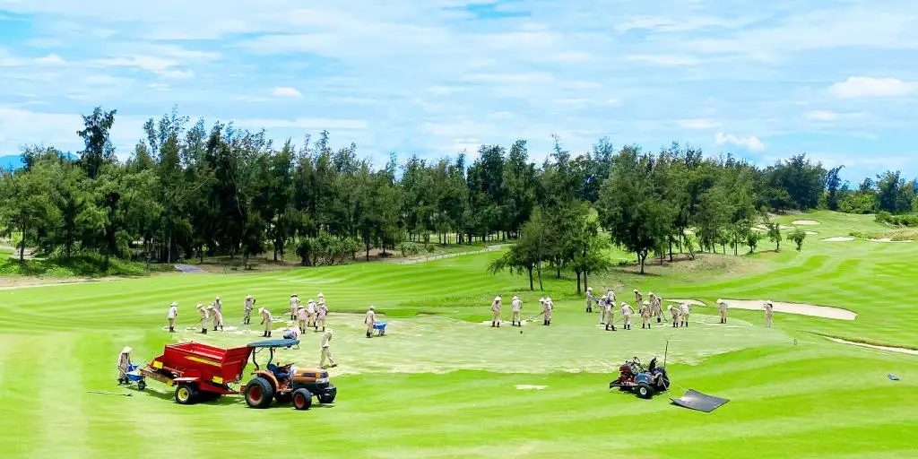 Montgomerie Links sở hữu sân tập golf tại Đà Nẵng chất lượng và tiện nghi bậc nhất