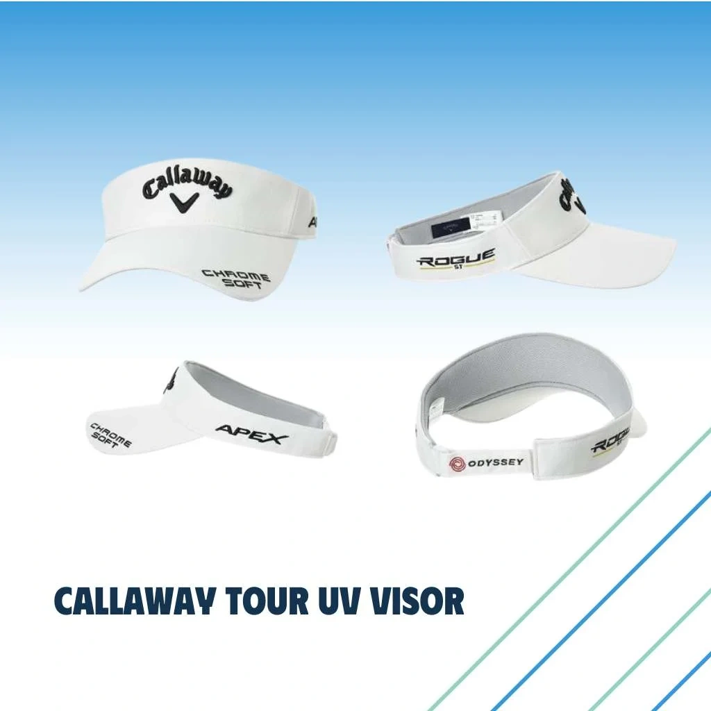 Mũ Callaway Tour UV Visor được nhiều golfer nữ yêu thích