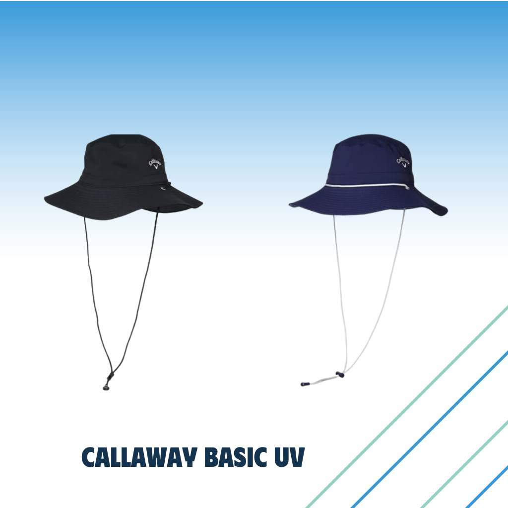 Mũ Golf Callaway Basic UV với thiết kế đơn giản, thoáng khí