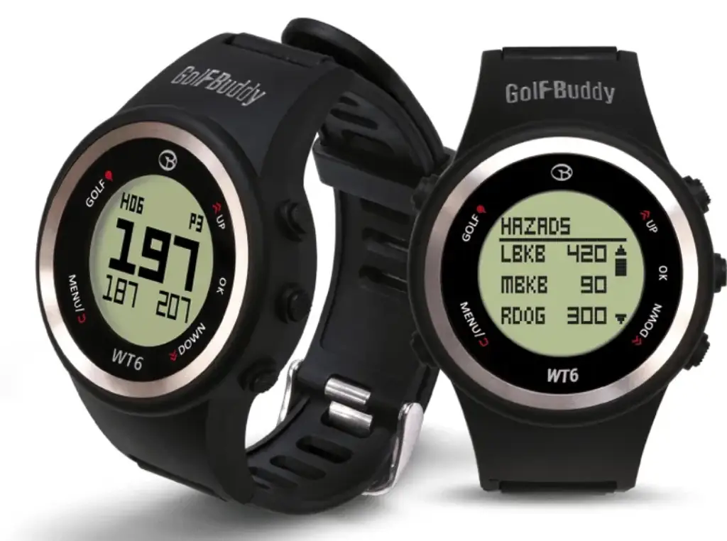 Mẫu thiết kế thời trang bắt mắt giúp Buddy WT6 GPS RangeFinder tô điểm sự chú ý trên sân