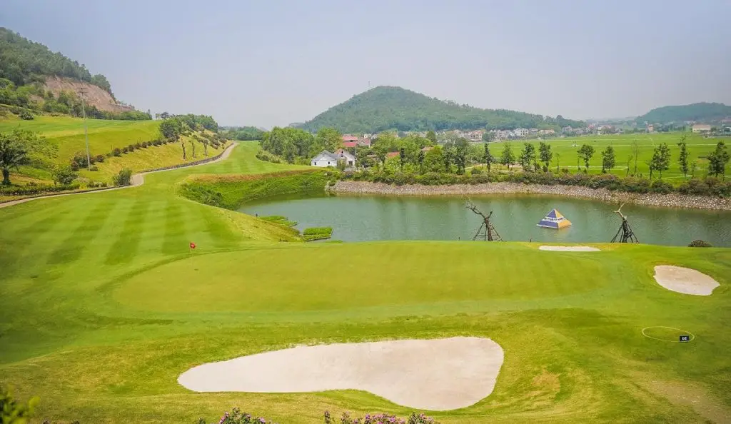 Không gian sân golf Bắc Giang Yên Dũng