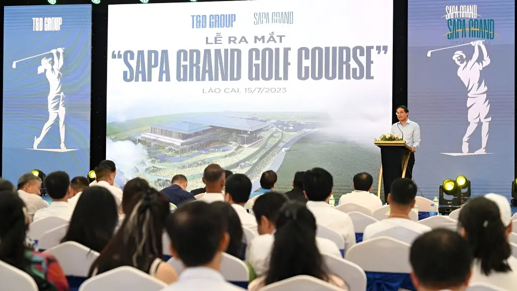 Sân golf Lào Cai được khai trương vào tháng 7/2023