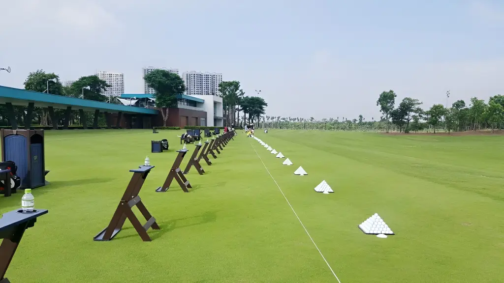 Sân tập golf Vân Canh hội tụ nhiều yếu tố hỗ trợ golfer nâng cao trình độ