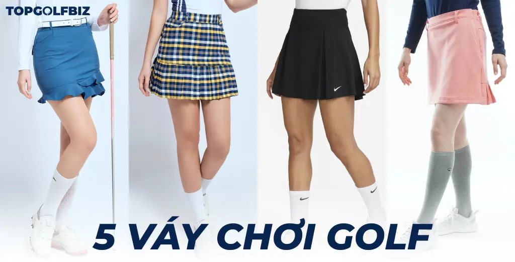 Review 05 váy chơi golf