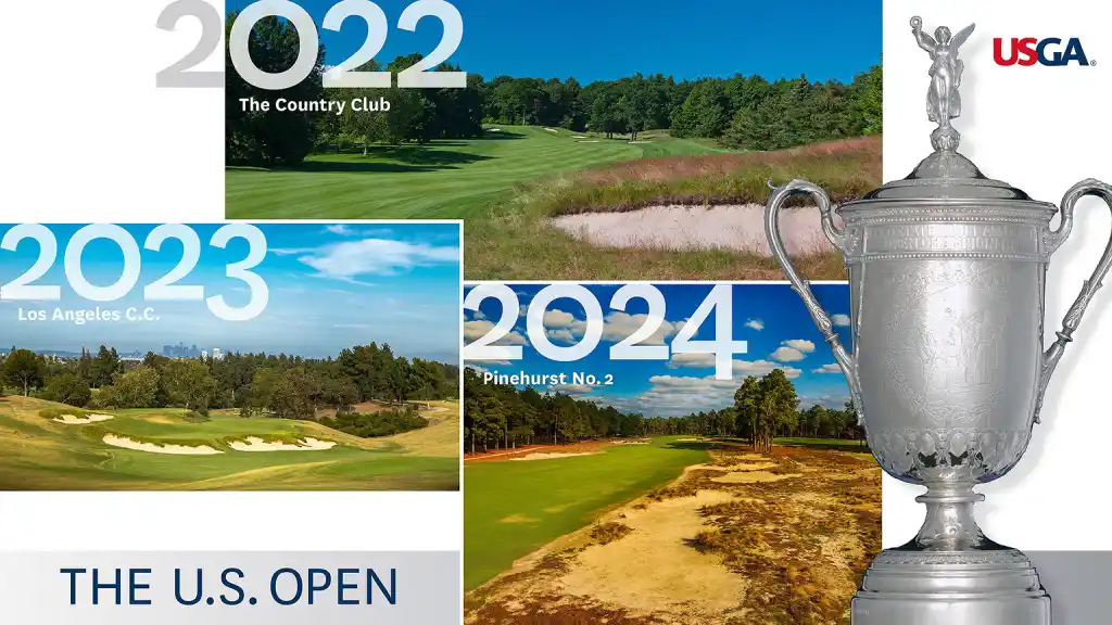 Các sân golf được tổ chức giải U.S. Open các năm 2022, 2023, 2024