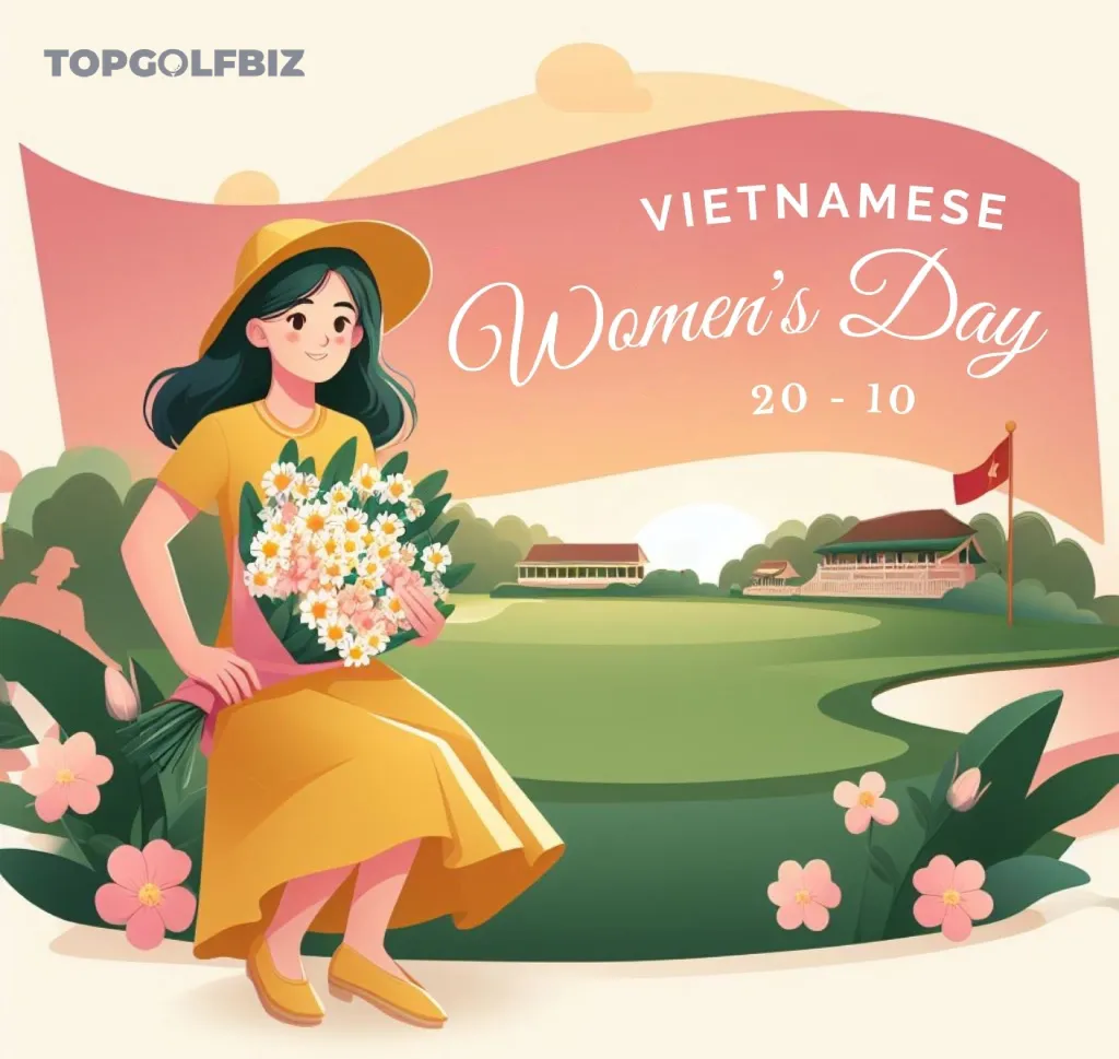 Chào mừng ngày Phụ nữ Việt Nam cùng TOPGOLFBIZ