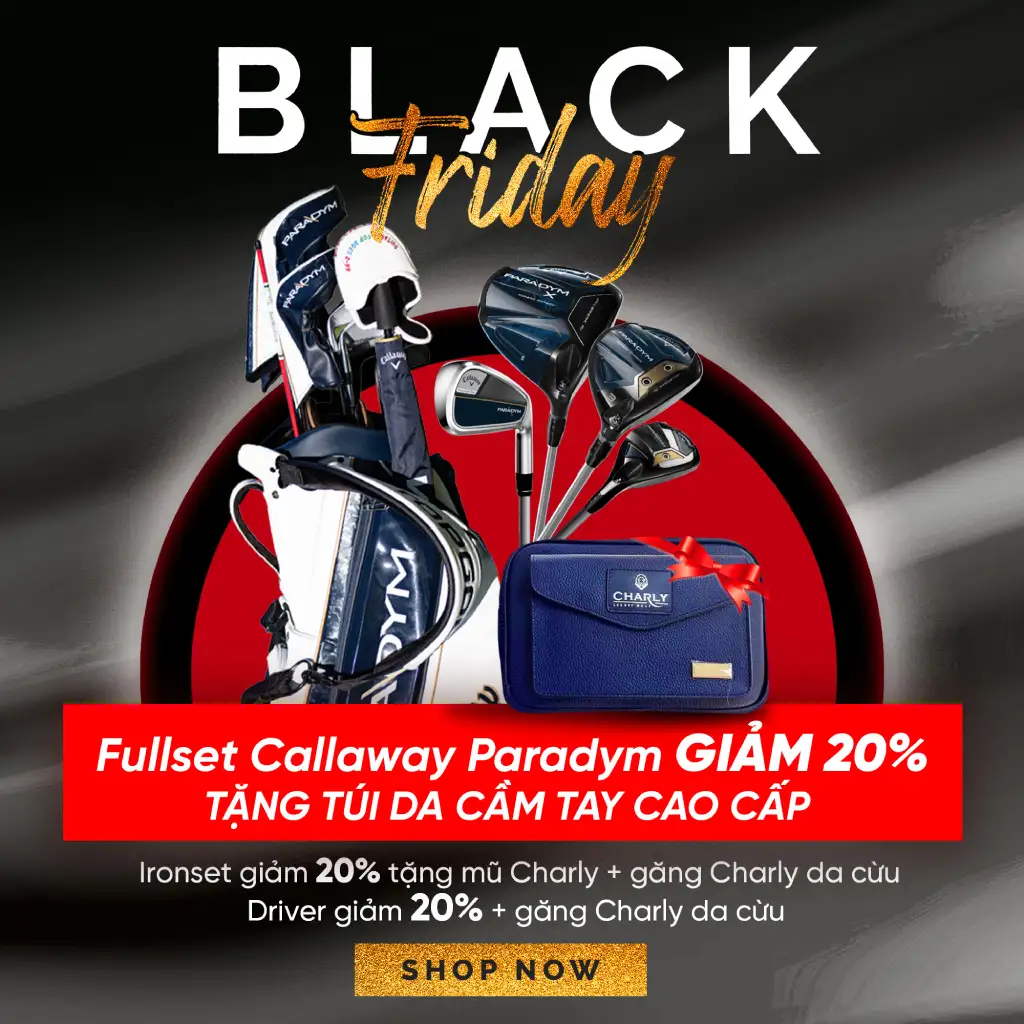 Khuyến mãi Black Friday golf cho Callaway Paradym