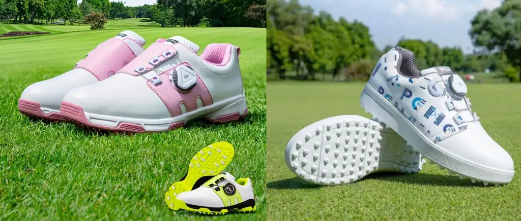 Giày golf trẻ em được thiết kế khác với giày thể thao bình thường