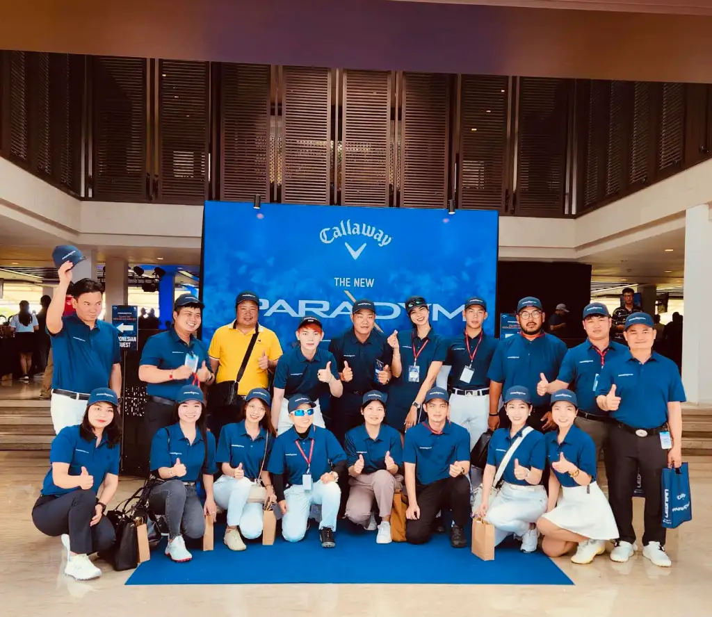 TOPGOLFBIZ tại buổi launching Callaway Paradym