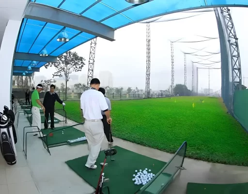 Sân tập mini cho các golfer mới rèn luyện