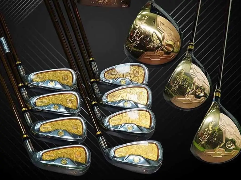 Bộ gậy golf tay trái S - Classic Kenichi 6 sao mang vẻ ngoài vượt trội giúp nâng cao trải nghiệm trên sân