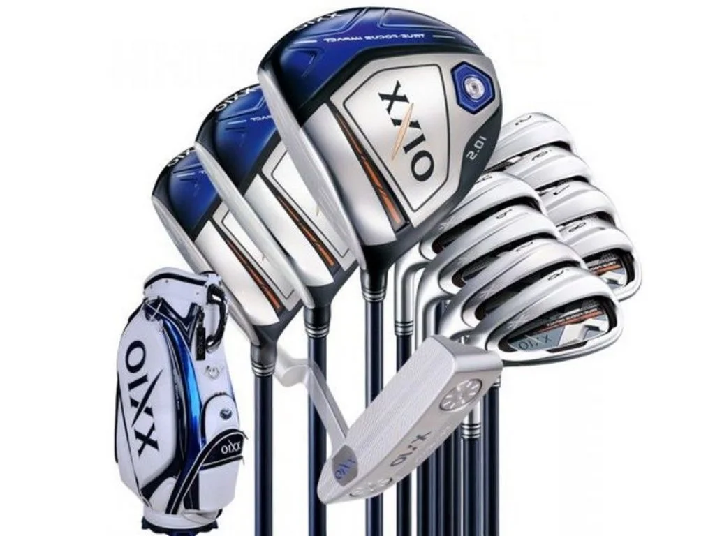MP1100 XXIO là gậy golf tay trái cá tính với tone màu xanh xám chủ đạo