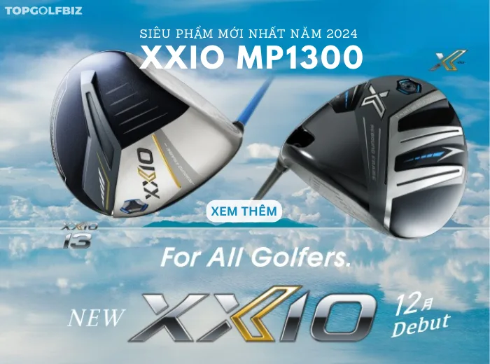 Launching XXIO MP1300 Topgolfbiz banner