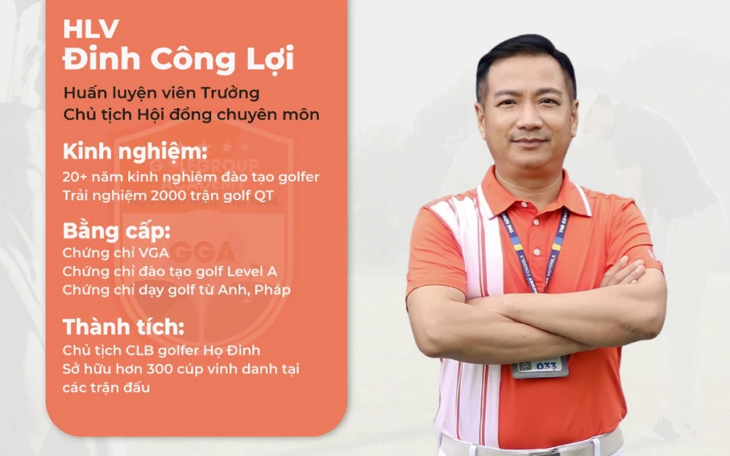 Profile diễn giả - HLV Đinh Công Lợi