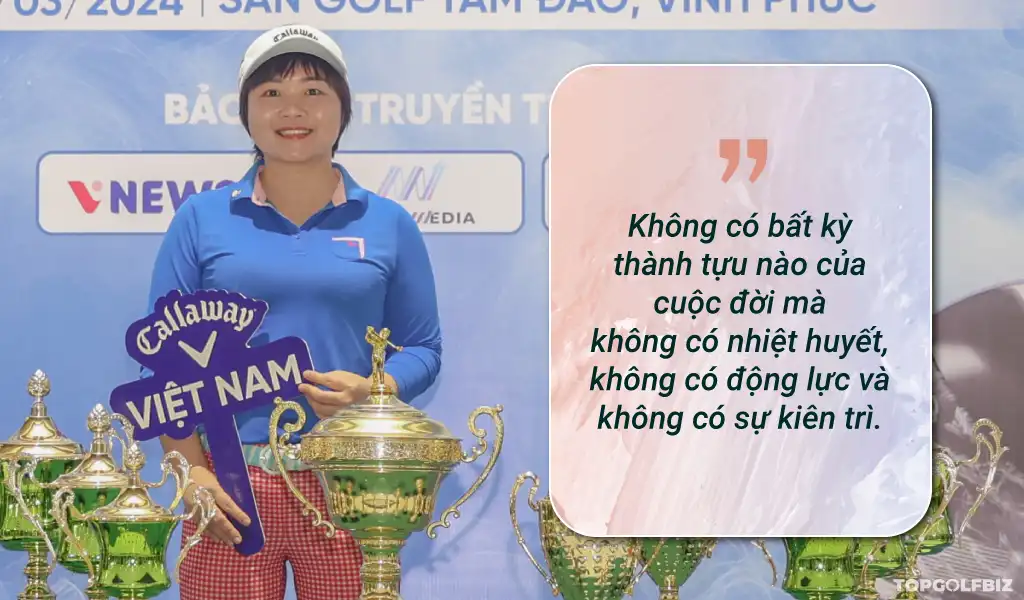 Chính vì lẽ "dạy golf bằng cả con tim", những review của học viên về HLV Thoa Bùi đều là những lời khen cô rất có tầm, nhiệt tình, chỉ bảo tận tâm...