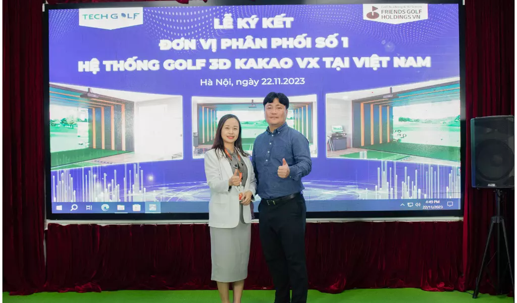 Lễ ký kết Techgolf X Kakao VX