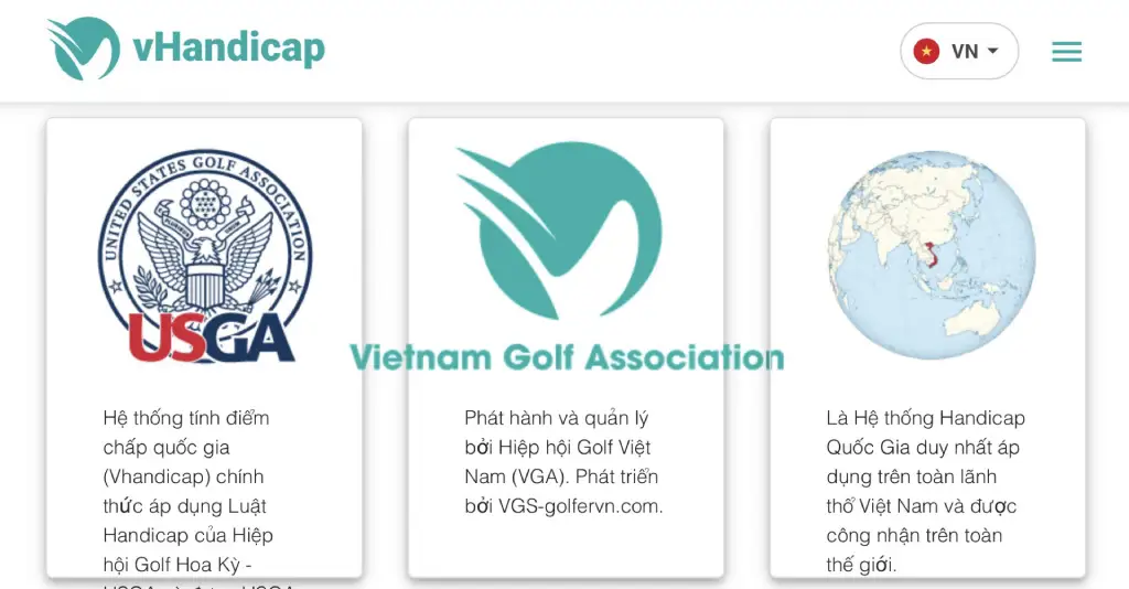 Hướng dẫn cài đặt VHandicap - ứng dụng nhận được sự công nhận trên toàn lãnh thổ Việt Nam