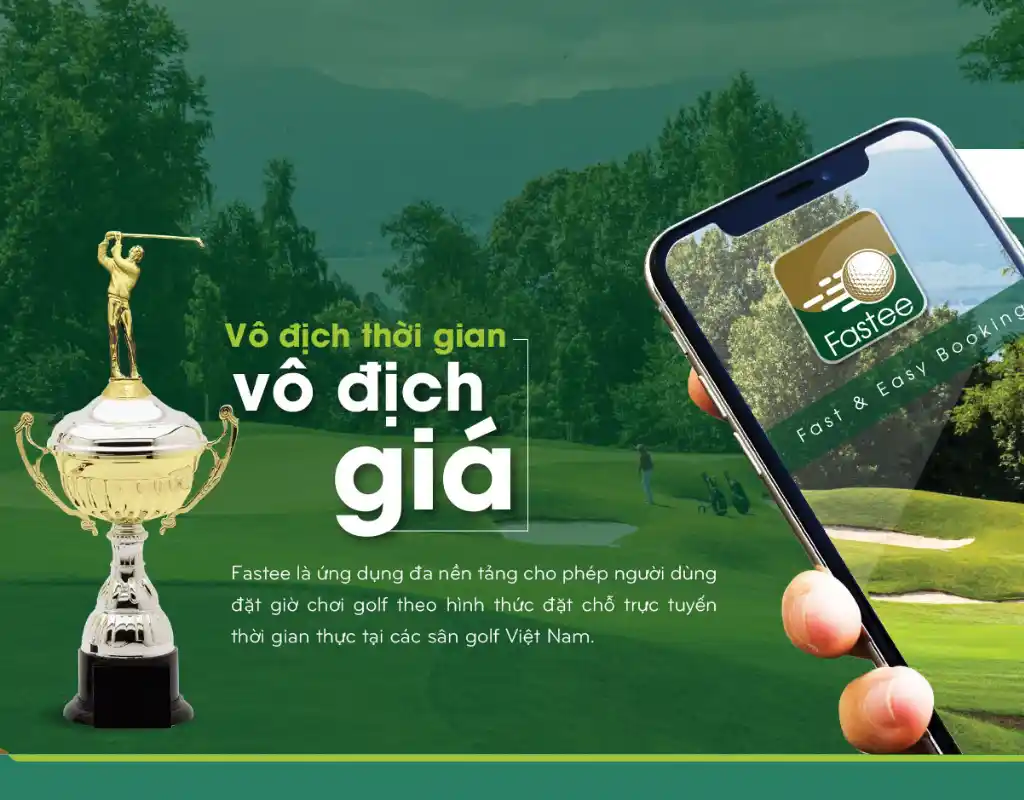 Nền tảng đặt sân golf trực tuyến Fastee