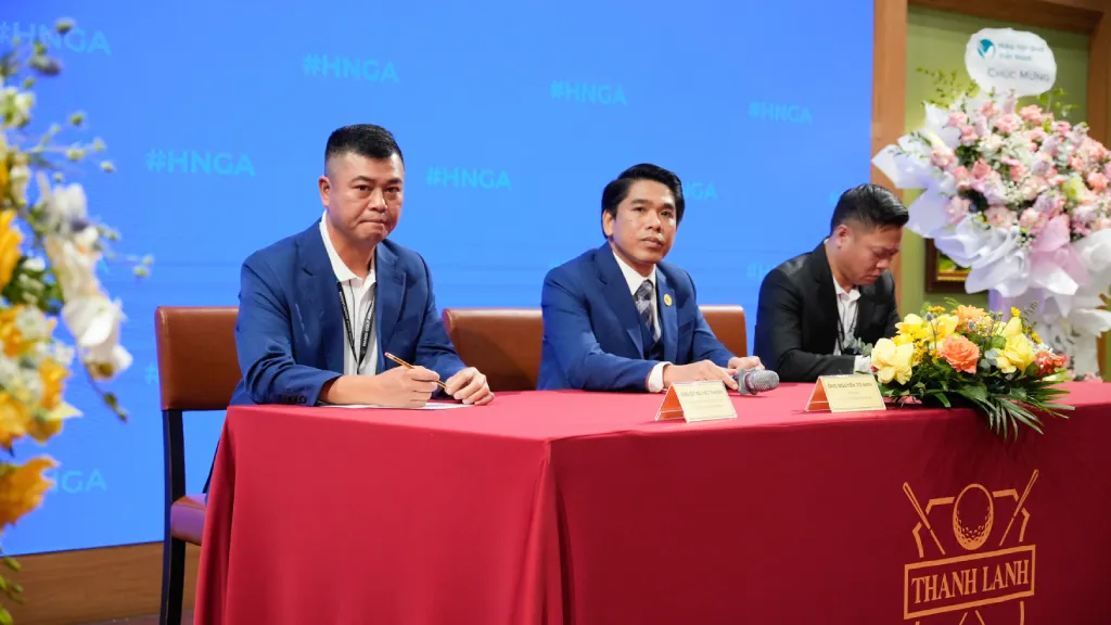Buổi họp báo lễ công bố HNGA Leaders' Championship 2024