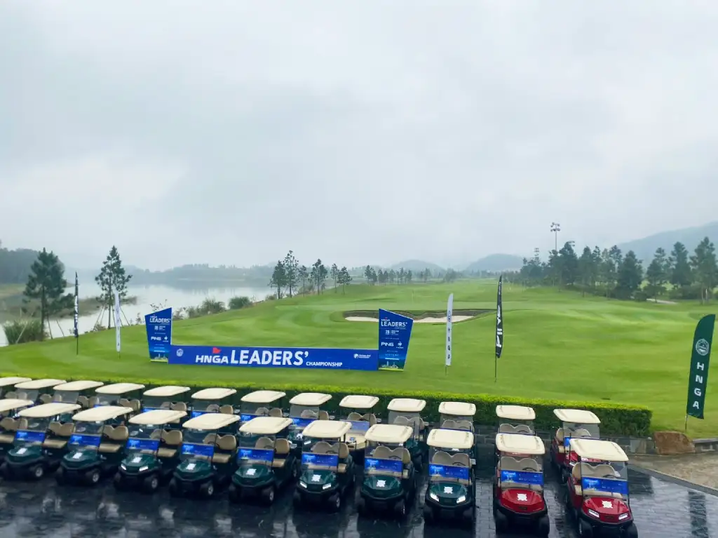 Sân golf Thanh Lanh tưng bừng ngày diễn ra giải