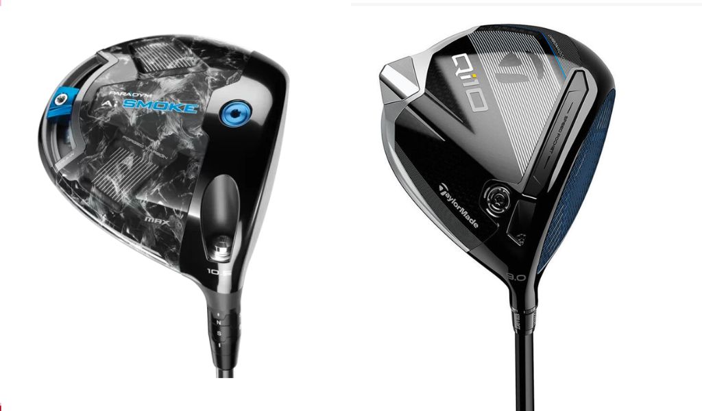 hình ảnh gậy callaway ai smoke với taylormade qi10