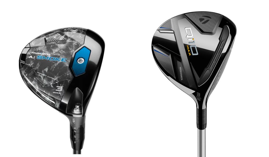 hình ảnh gậy callaway ai smoke với taylormade qi10