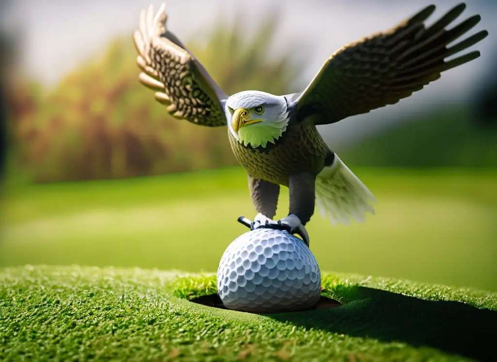 Eagle trên par 3 và par 4 hiếm hơn par 5