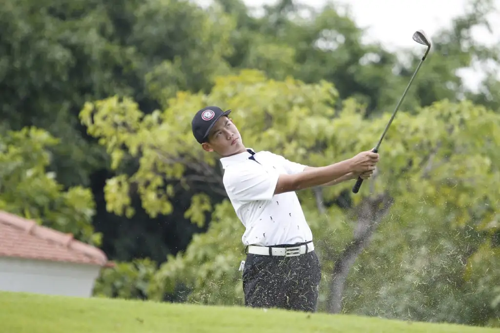 Golfer Đặng Quang Anh