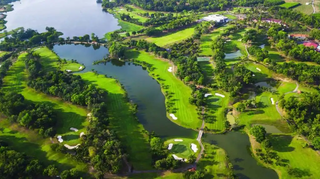 Toàn cảnh sân golf Đồng Nai Resort từ trên cao