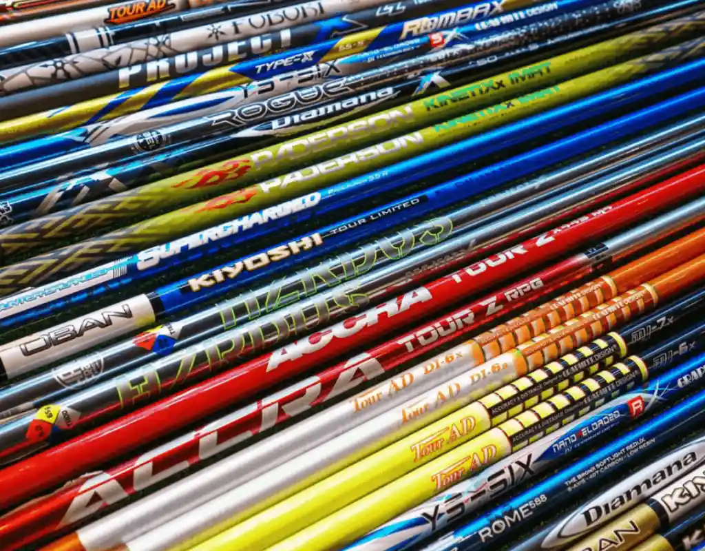 Có nhiều mẫu shaft trên thị trường