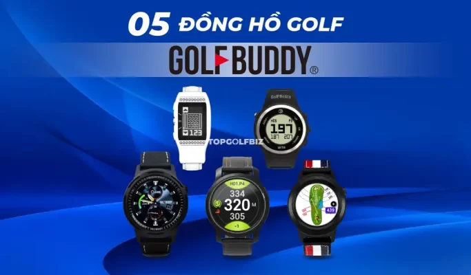 Review các mẫu đồng hồ golf Buddy chất lượng