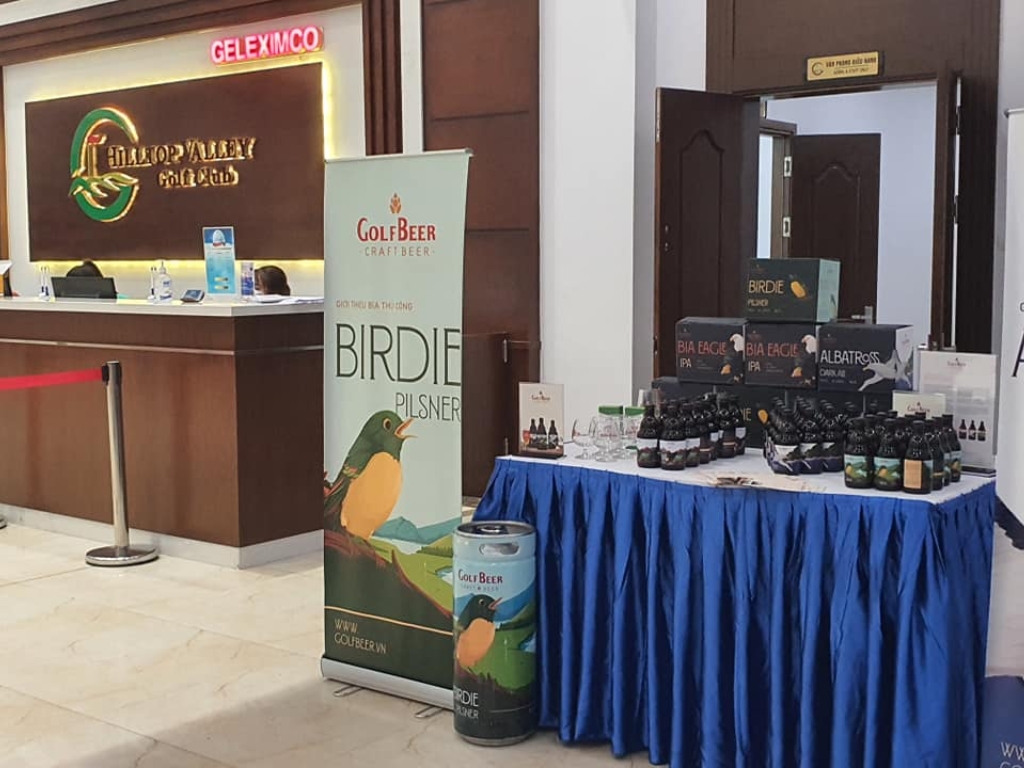 GolfBeer tài trợ giải golf tại Hilltop Valley Golf Club